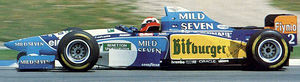 Benetton Джонни Херберта