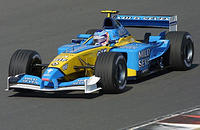 Ярно за рулём Renault в 2002 году