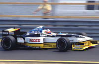 Ярно Трулли за рулём Minardi на Гран При Канады 1997 года